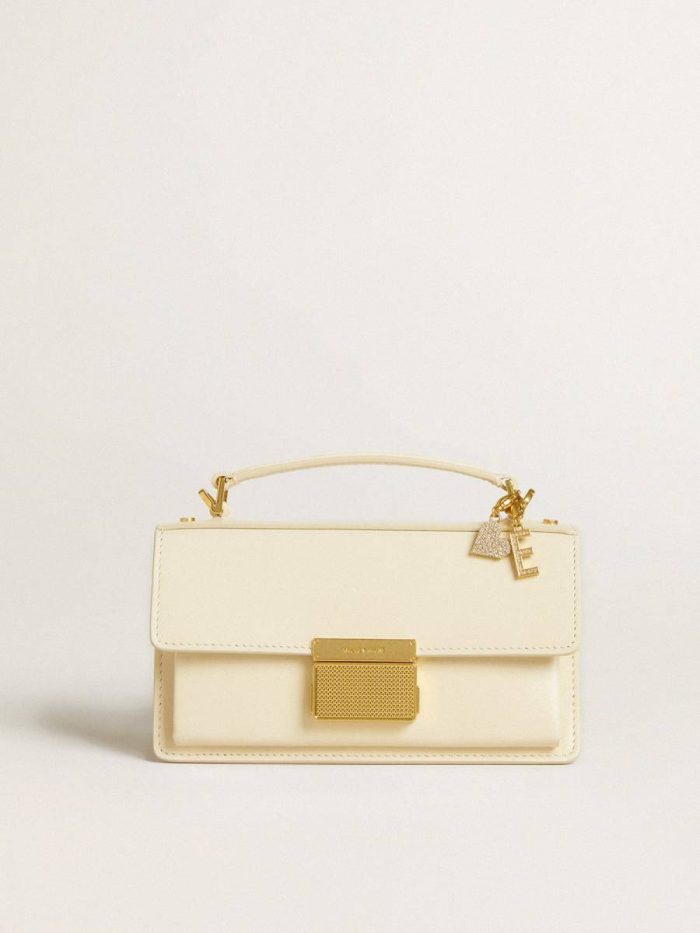 Bag Accessories Women Gold Golden Goose Heart-Shaped Charm In Gold-Colored Brass With Crystals