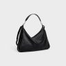 Black Cross-Body Bags Celine Large Strap Romy In Crocodile Embossed Deerskin Men