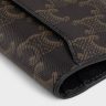 Black Vertical Card Holder In Triomphe Canvas Men Coin And Card Holders Celine