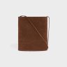 Brown Men Bucket In Suede Calfskin With Triomphe Embossed Cross-Body Bags Celine