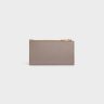 Celine Pebble Men Zipped Compact Card Holder Essentials In Grained Calfskin Coin And Card Holders