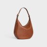 Celine Tan Shoulder Bags Women Medium Heloïse Bag Cuir Triomphe In Supple Grained Calfskin