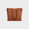 Celine Tan Women Medium Cabas Anaïs Cuir Triomphe In Grained Calfskin Hobo And Tote Bags