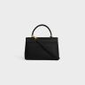 Celine Teen Nino Bag In Smooth Satinated Calfskin Cross-Body Bags Women Black