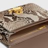 Celine Teen Triomphe Bag In Python Cross-Body Bags Women Natural