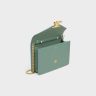 Celine Women Celadon Wallet On Chain Margo In Shiny Calfskin Margo
