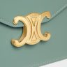 Celine Women Celadon Wallet On Chain Margo In Shiny Calfskin Margo