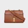 Celine Women Long Strap In Smooth Calfskin With Gold Finishing Tan Straps And Accessories