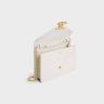 Celine Women Margo Wallet On Chain Margo In Shiny Calfskin Rice