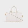 Celine Women Top-Handle Bags Large Boston In Supple Grained Calfskin Rice