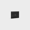 Coin And Card Holders Black Celine Large Card Holder In Grained Calfskin Men