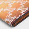 Coin And Card Holders Celine Vertical Card Holder In Triomphe Canvas Sunset Multicolor Men