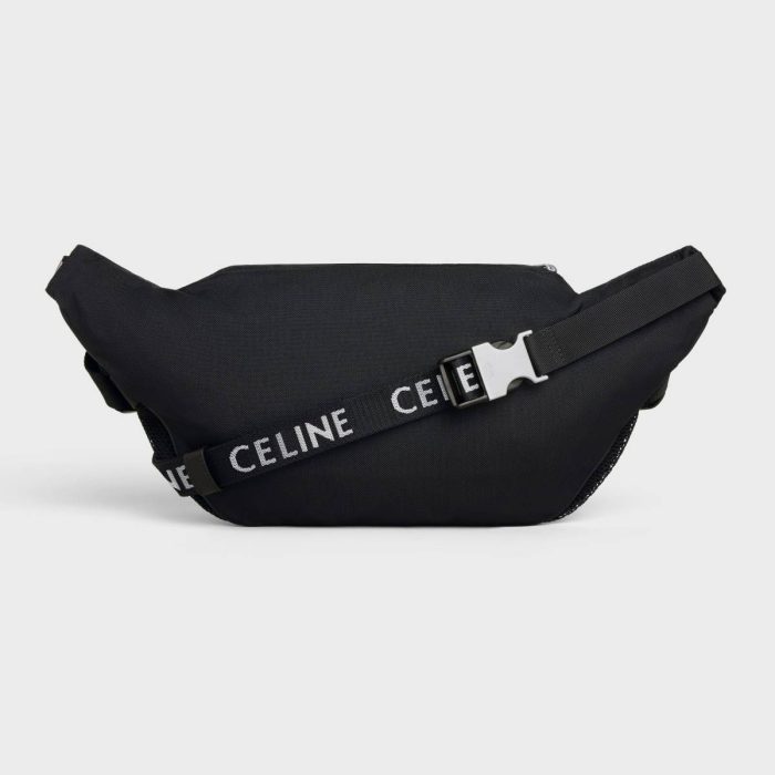 Cross-Body Bags Belt Bag Trekking In Nylon With Celine Print Men Black
