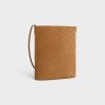 Cross-Body Bags Bucket In Suede Calfskin With Triomphe All Over Men Celine Havana