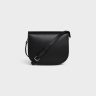 Cross-Body Bags Celine Men Black Medium Besace Triomphe In Supple Natural Calfskin