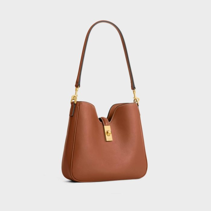 Cross-Body Bags Celine Small Camille 16 Soft Bag In Smooth Calfskin Women Tan