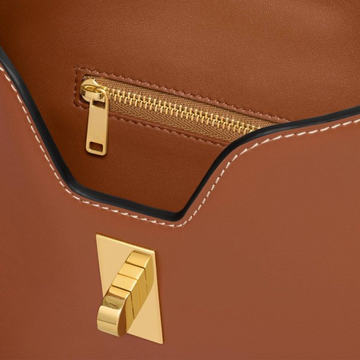Cross-Body Bags Celine Small Camille 16 Soft Bag In Smooth Calfskin Women Tan