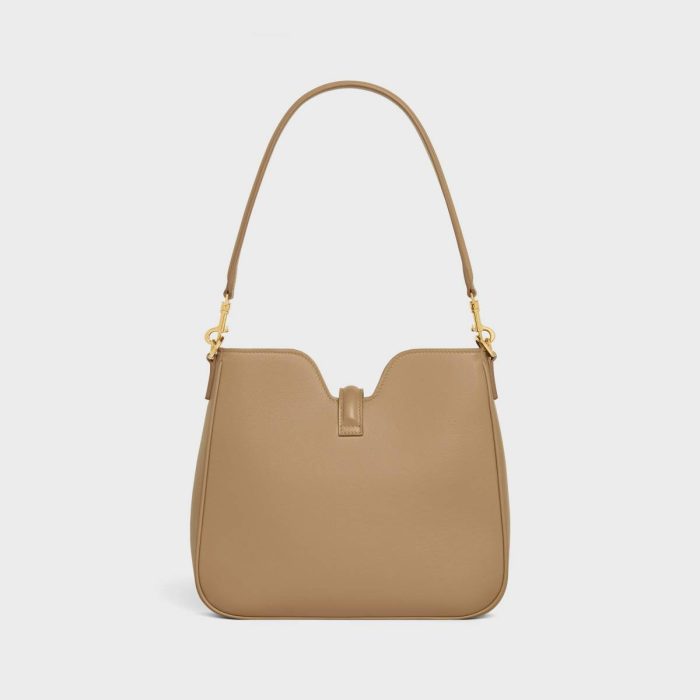 Cross-Body Bags Celine Women Small Camille 16 Soft Bag In Smooth Calfskin Smoked Brown