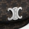 Cross-Body Bags Men Medium Besace Triomphe In Triomphe Canvas And Calfskin Celine Black