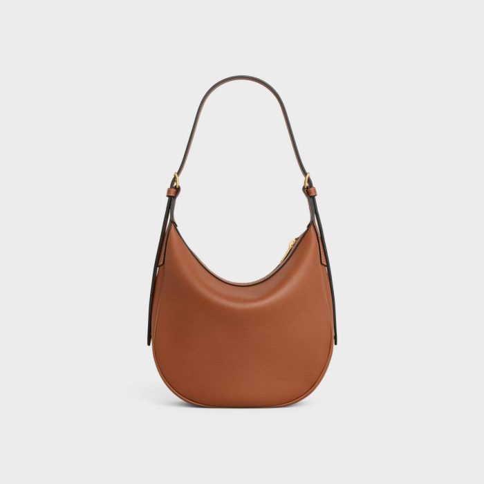 Cross-Body Bags Small Heloïse Cuir Triomphe Bag In Supple Grained Calfskin Tan Celine Women