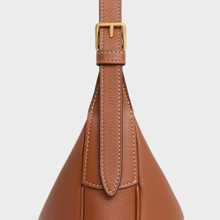 Cross-Body Bags Small Heloïse Cuir Triomphe Bag In Supple Grained Calfskin Tan Celine Women
