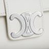 Cross-Body Bags White Women Teen Celine Victoire Bag In Supple Grained Calfskin