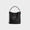 Cross-Body Bags Women Celine Medium Bucket Louise In Smooth Calfskin Black