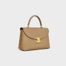 Cross-Body Bags Women Medium Nino Bag In Supple Grained Calfskin Smoked Brown Celine