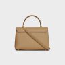 Cross-Body Bags Women Medium Nino Bag In Supple Grained Calfskin Smoked Brown Celine
