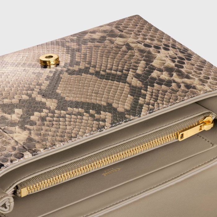 Cross-Body Bags Women Natural Medium Celine Victoire Bag In Pearly Python