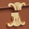 Cross-Body Bags Women Tan Classique Triomphe Bag In Natural Calfskin Celine