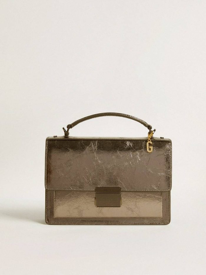 Gold Bag Accessories Golden Goose Women Letter G Charm In Gold-Colored Brass With Crystals