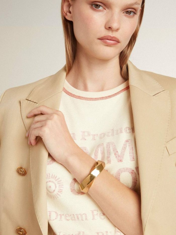Gold Gold Bangle Jewelry Golden Goose Women