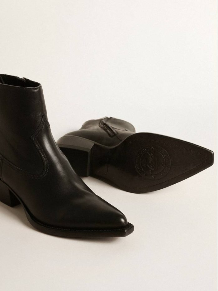 Golden Goose Women Women’s Debbie Boots In Black Leather Black Boots