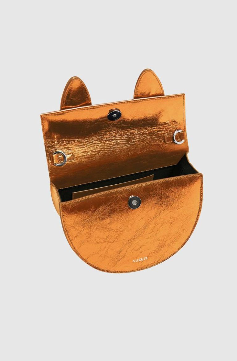 Handbags Yuzefi Pretzel - Mandarin Crackled Leather Women
