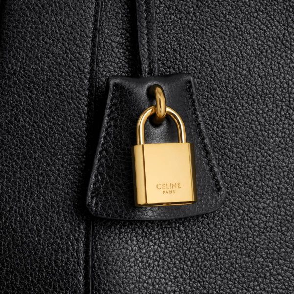Hobo And Tote Bags Celine Meo Bag In Supple Grained Calfskin Black Women