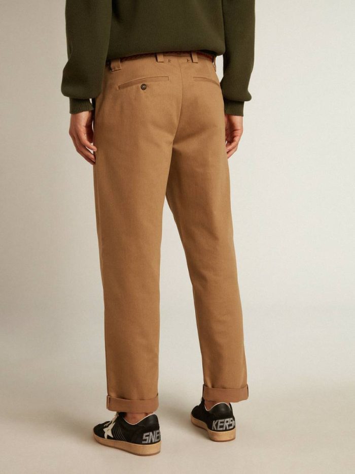 Jeans & Pants Beige Khaki Golden Collection Chinos Men Golden Goose Beige Khaki
