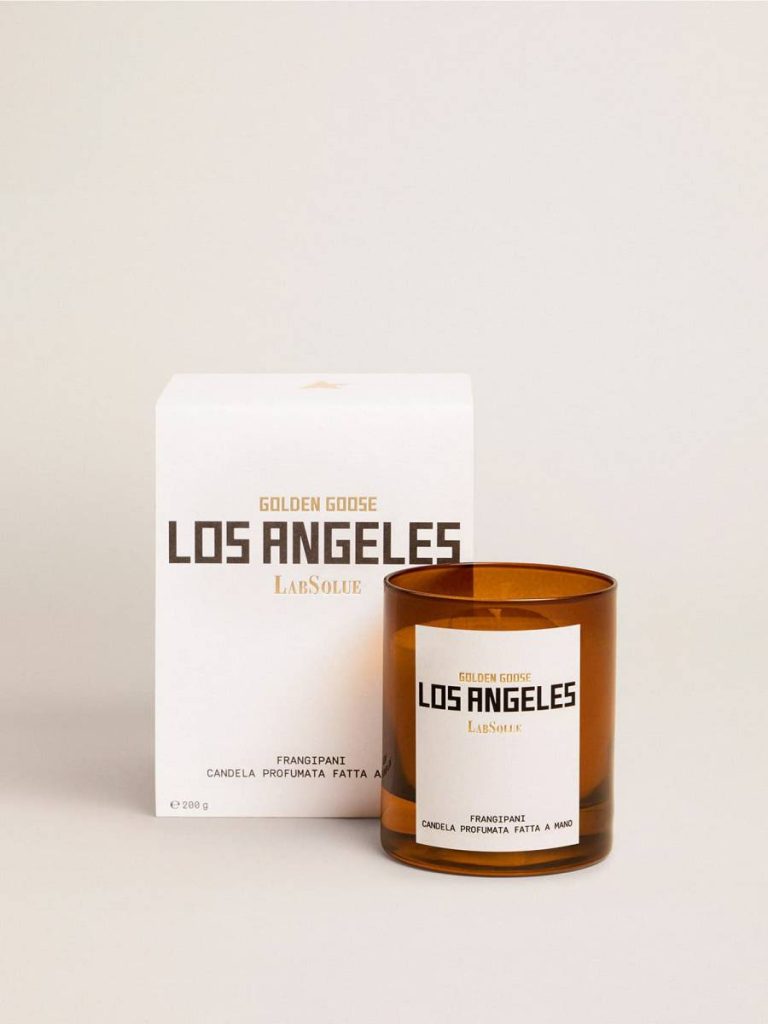 Los Angeles Essence Frangipane Scented Candle 200 G Scented Candles Golden Goose Women