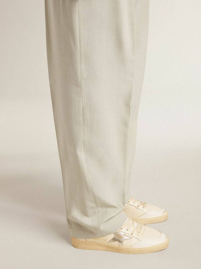 Men Ball Star Ball Star Ltd In Nappa With Metallic Leather Star And Suede Heel Tab Golden Goose