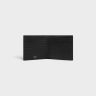 Men Beige Wallets Bi-Fold Wallet In Triomphe Canvas And Calfskin Celine