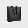 Men Cabas With Buckle In Smooth Calfskin Tote Bags Black Celine