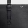 Men Cabas With Buckle In Smooth Calfskin Tote Bags Black Celine