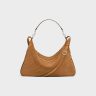 Men Celine Havana Large Strap Romy In Suede Calfskin With Triomphe All Over Cross-Body Bags