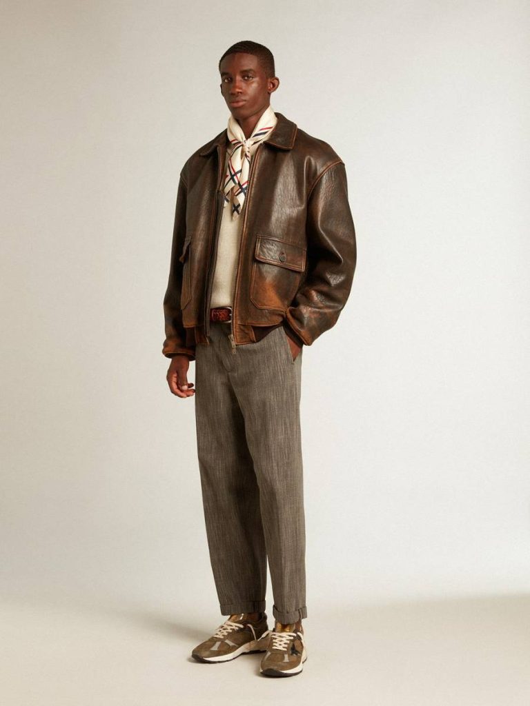 Men Men’s Dad-Star In Suede And Mesh With Black Leather Star And Heel Tab Golden Goose Dad-Star