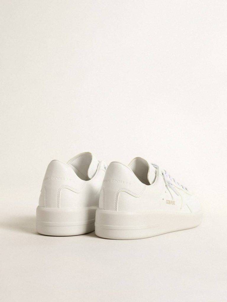Men’s Bio-Based Purestar With White Star And Heel Tab Purestar Men Golden Goose