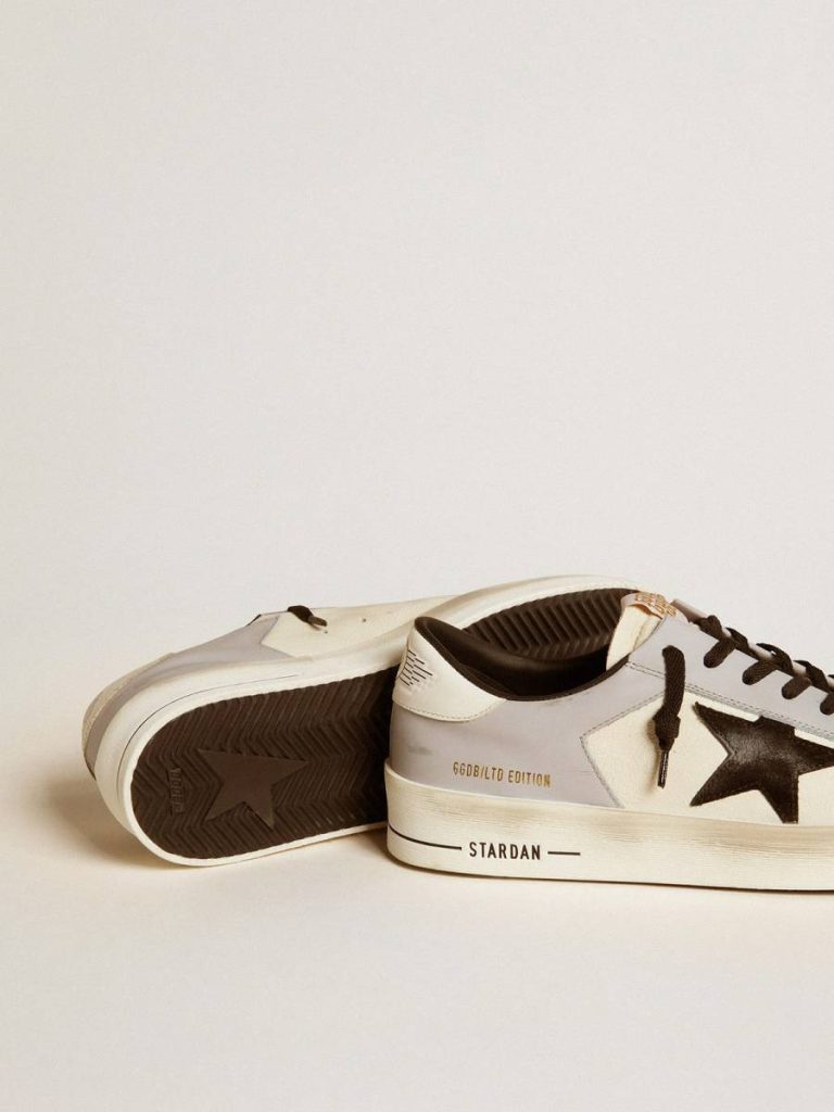Men’s Stardan Ltd In Nappa And Leather With Suede Star And Leather Heel Tab Golden Goose Stardan Men