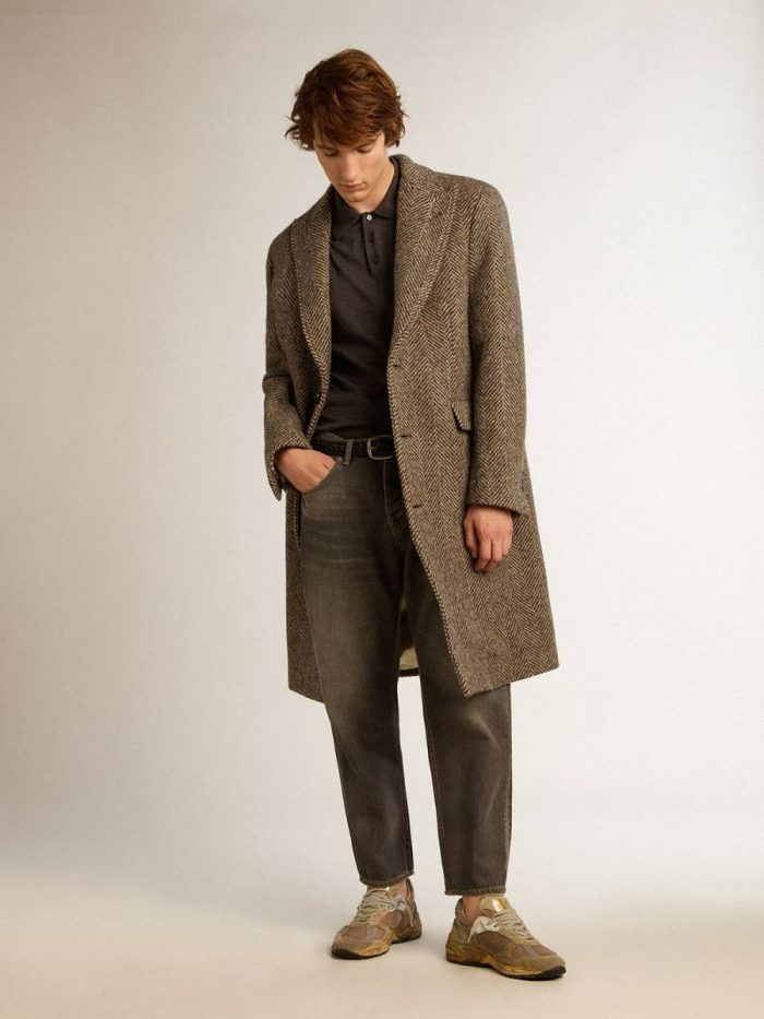 Men’s Stonewashed-Effect Black Jeans Black Men Golden Goose Jeans & Pants