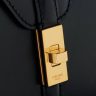 Mini 16 In Satinated Calfskin Women Celine Black Cross-Body Bags