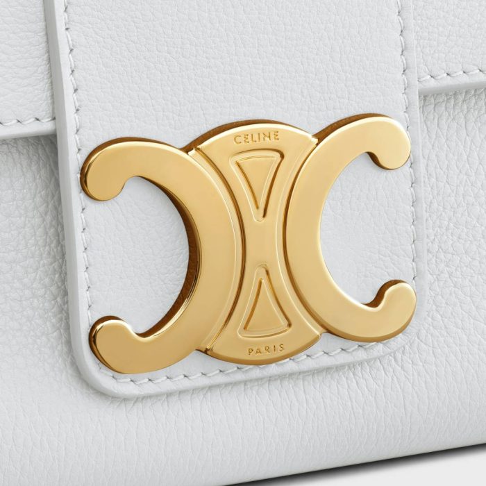 Moon Women Cross-Body Bags Medium Celine Victoire Bag In Supple Grained Calfskin