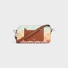 Multicolor Tech Accessories Horizontal Pouch In Triomphe Canvas Sunset With Celine Print Men